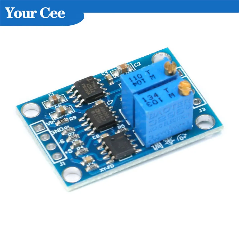 AD620 AC DC усилитель напряжения сигнала контрольно измерительная Модульная плата 3