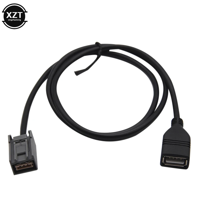 Автомобильный USB-кабель AUX провод-адаптер аудио-медиа музыкальный интерфейс для