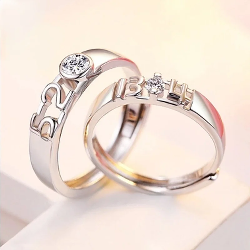 

Кольцо женское из серебра 5201314 пробы, с парными кольцами