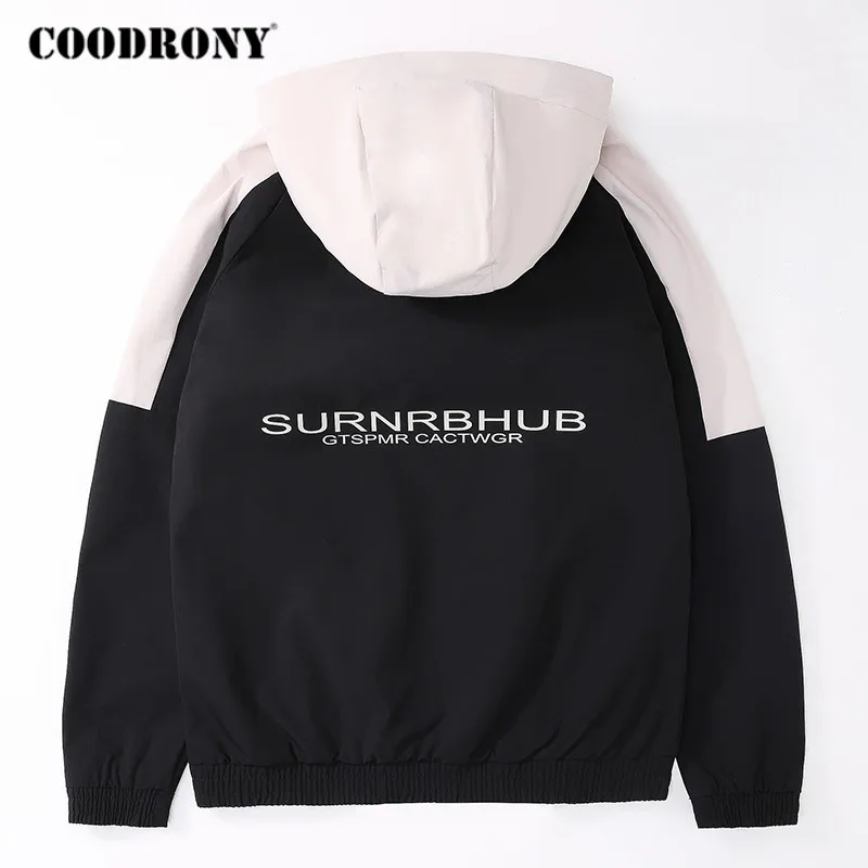 Куртка COODRONY мужская с капюшоном повседневная верхняя одежда уличная C8006 Осень
