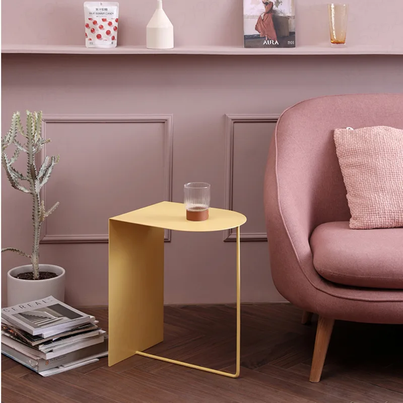 

Minefine | Denmark Design | Fashion Side Table Nordic Style Side Table Home Sofa Small Side Table Simple Bedside Table