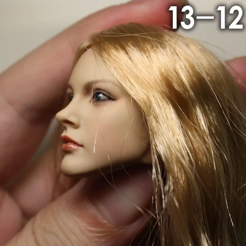 1:6 масштаб головы sculpt голова вырезка модель женщины молодой CY девушка 13-12 для 12