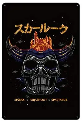 

Декор для стен Parashoot 12x8 дюймов, металлические жестяные вывески, для кухни, гаража, бара