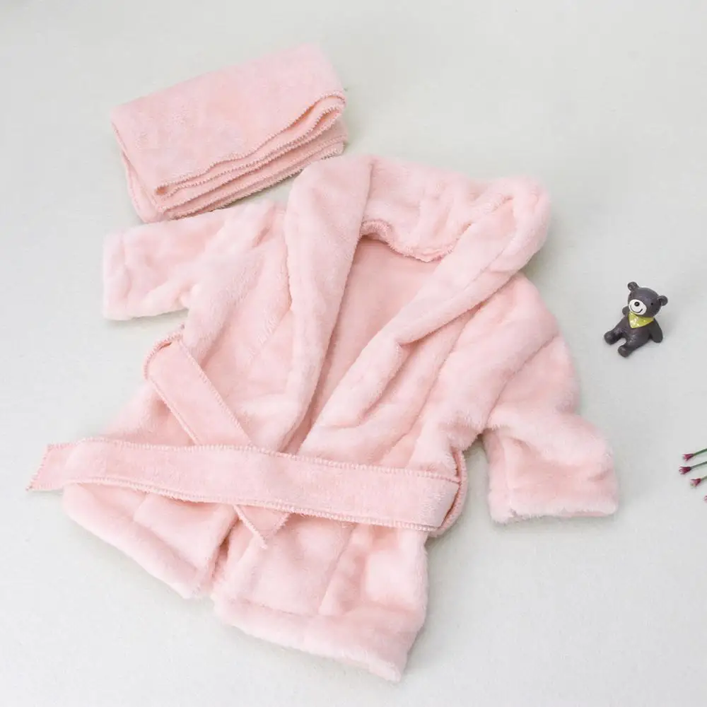 2020 Bathrobes Wrap Newborn Photography Props Baby Photo Shoot Accessories