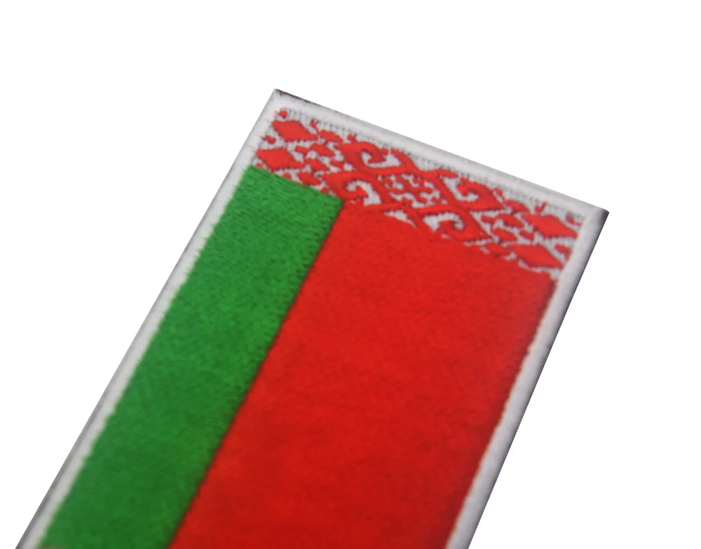 Нашивка с национальным флагом Беларуси патч вышивкой повязка на руку