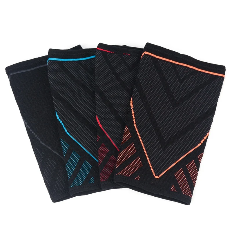 

Women Man 1pc Sleeve Anti Slip Knitted Arms Wrap Cover Protector Fitness knee protector Elbow Pad