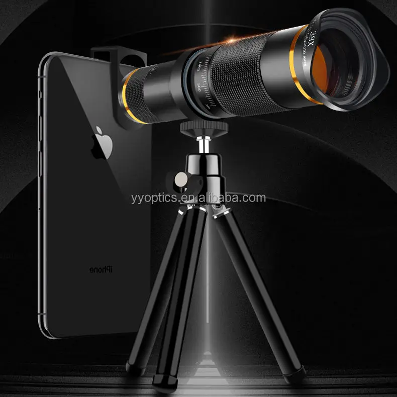 

Смартфон веб-камера 38X 30X зум объектив мобильного телефона телефото зум телефоны объектив камеры 4K HD со штативом