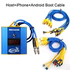 Обновленный механический кабель iBoot Box, кабель для проверки мощности аккумулятора, кабель питания для зарядки Iphone и Android, зарядка одним касанием