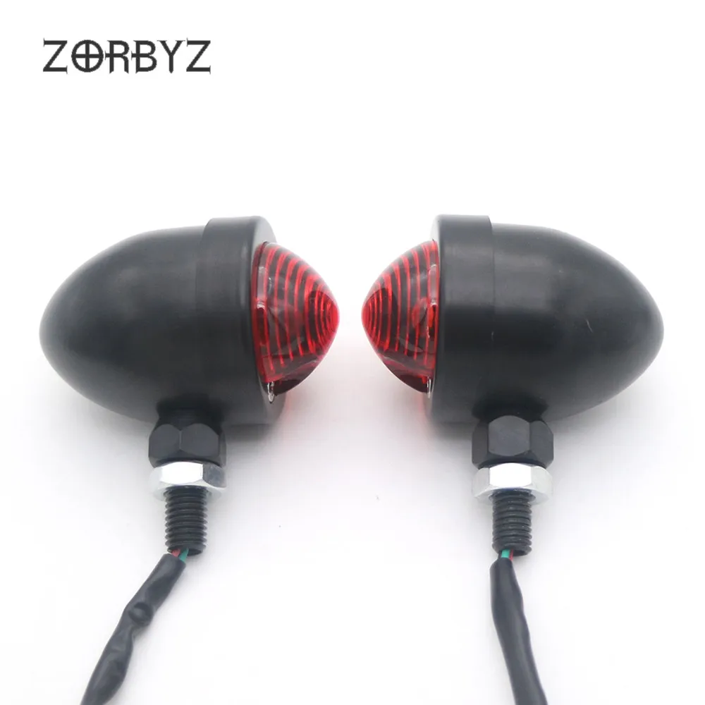 ZORBYZ мотоциклетный черный/хромированный металлический цилиндрический тормоз с