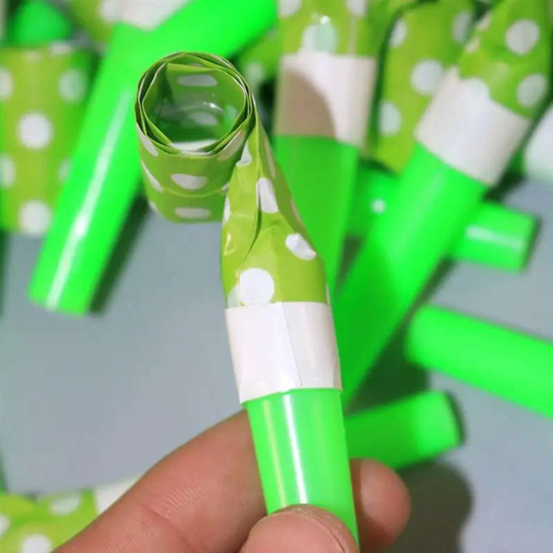 100 шт красочные красивые яркие смешные Веселые свистки свисток для вечеринок на