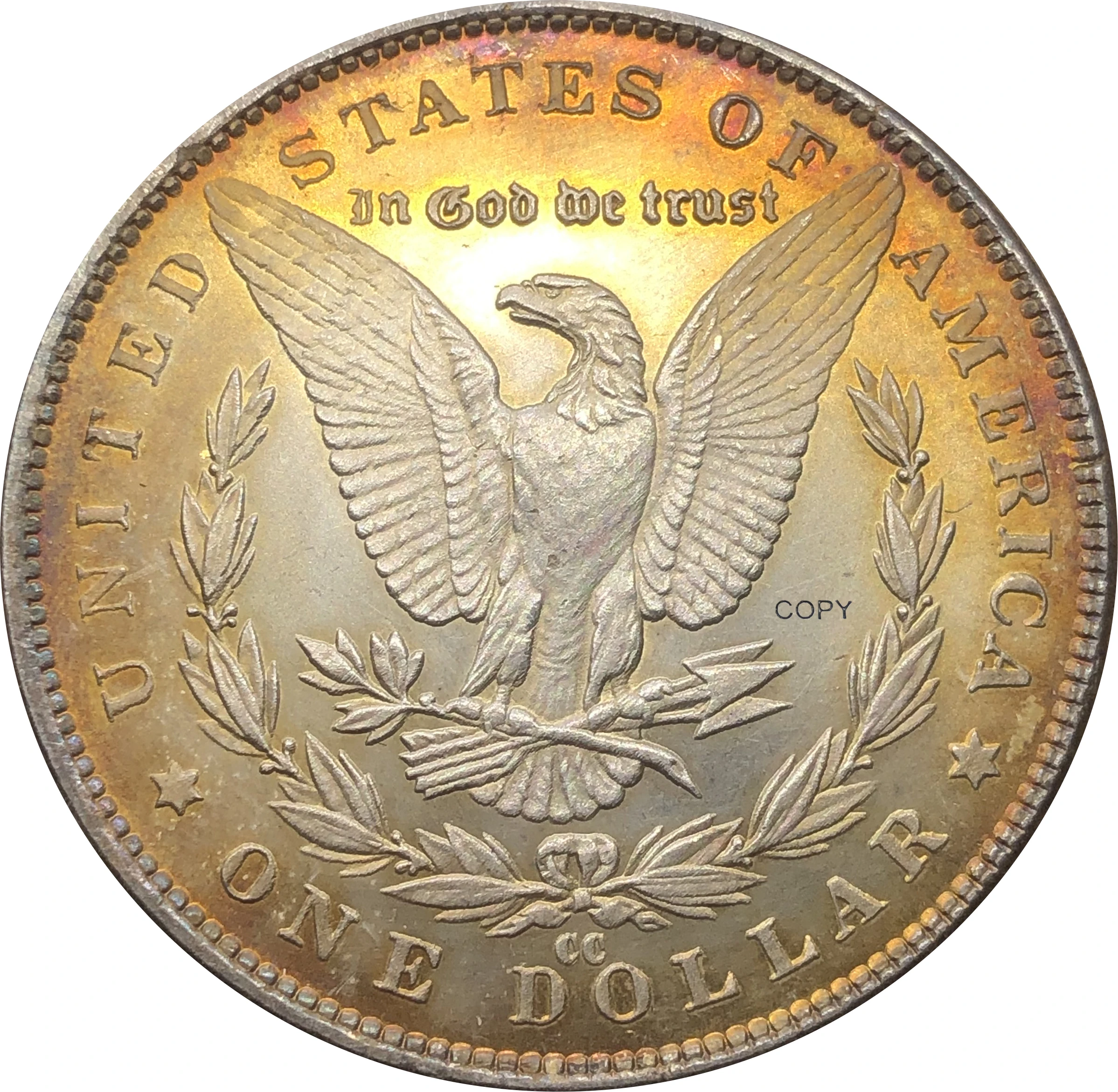 Коллекционные памятные монеты из серебра 1884 пробы 90% с изображением Моргана 1