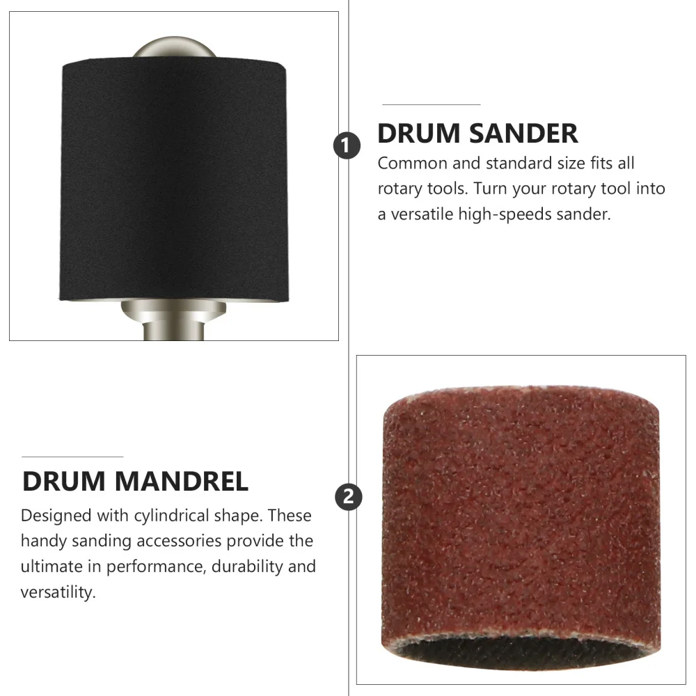 Барабанная шпилька 102 шт./компл. шлифовальные ленты для маникюра и полировки