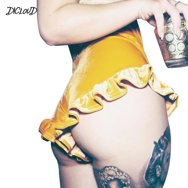 Бархатная пикантная однотонная обувь шорты для женщин модные Эластичные