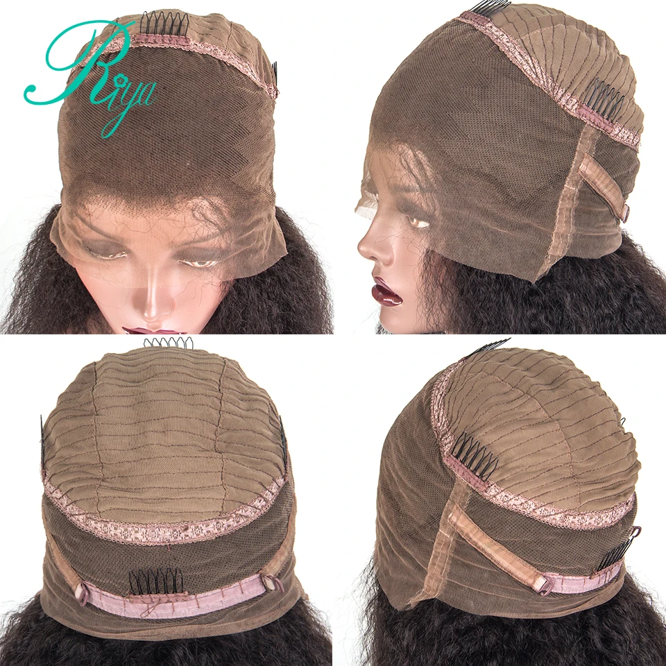 13X6 красный Бургундия 99J покраска методом Омбре прямые парики из натуральных