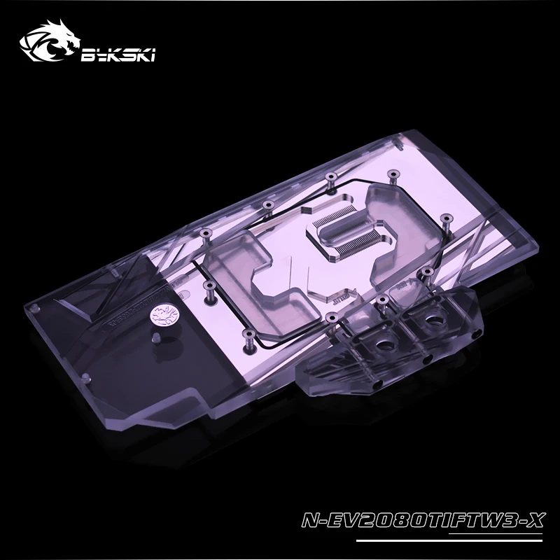 Водяной блок Bykski GPU для EVGA RTX2080TI FTW3 графическая карта MOBO AURA SYNC 12 В/5 В с функцией