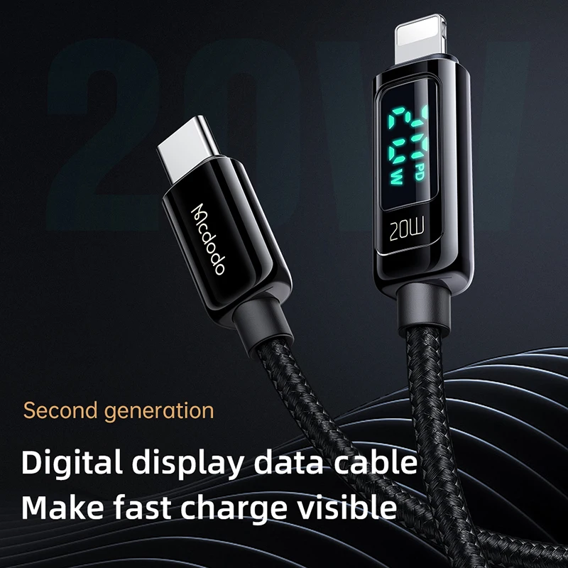 Кабель зарядный Mcdodo PD с USB Type-C на Lightning 20 Вт 3 А | Мобильные телефоны и аксессуары