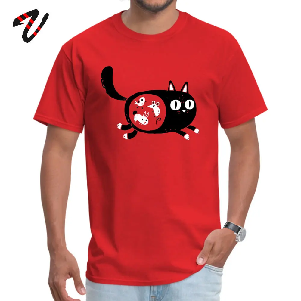 Orange Cat T Shirt for Men Its Whats Inside That Counts Dominant comfortable T-Shirt Designer Tops TShirt Summer/Autumn | Мужская одежда