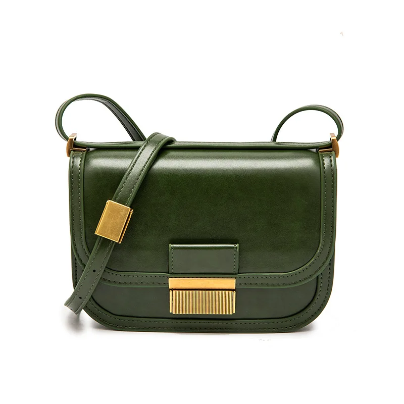 

2021 New Trend PU Clamshell Bag Retro Crossbody Shoulder Tofu Bag Fashion Female Bag Underarm Bag Purses and Handbags Luxury