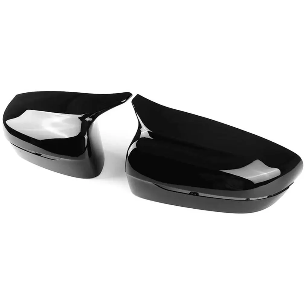 

2pcs/set Automatic Side Mirror Cover Cap Horn Rearview Mirror Shell Car Modification Part High Performance Car Accessory