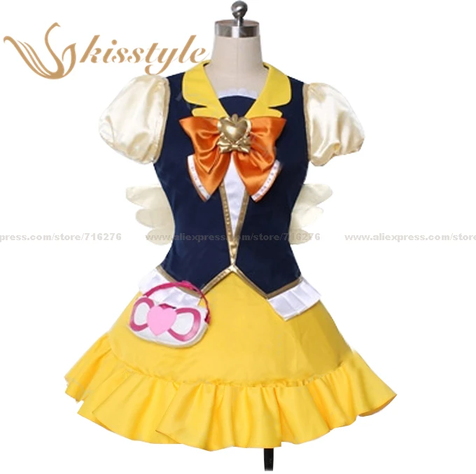 Kisstyle модные DokiDoki! PreCure Happiness Charge Cure Honey Uniform одежда для косплея костюм - купить по