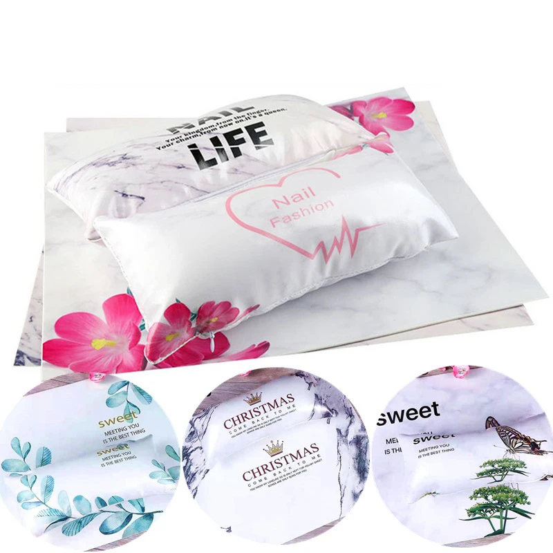 Стильная модная подушка для нейл арта мягкая губка подставка из искусственной