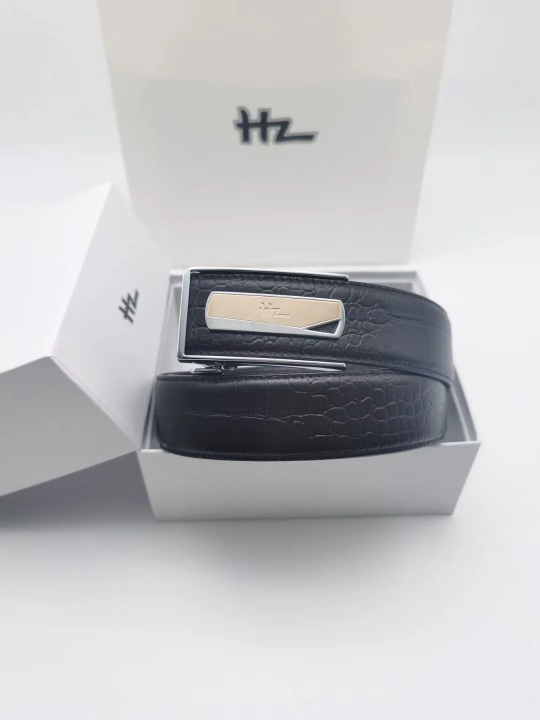 

HZ Brand Cow Genuine Leather Belts For men Luxury Men's Belt Leather Belt Steel Buckle Casual Male Vintage Strap ceinture homme