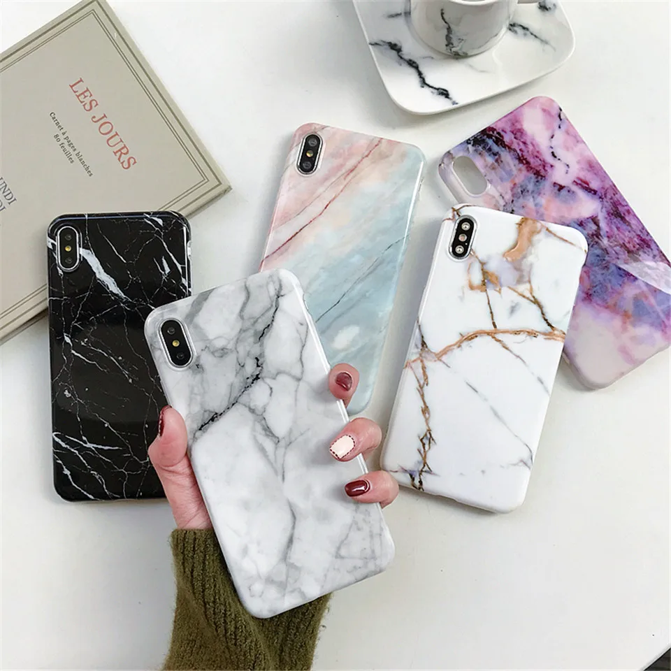 

Marble Soft Silicone Cover Case For Samsung Galaxy S20 S8 S9 S10 Plus S10E S7 Edge A51 A71 A50 A10 A20 A30 A70 Note 8 9 10 Case