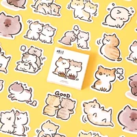 30 boxlot cute naughty cat decorative stationery planner stickers scrapbooking diy diary album stick lable