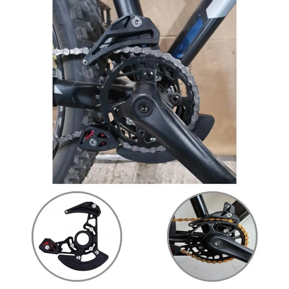 

Practical Stable Anti-corrosion Bike Chain Guide Easy to Install Chainring Guard Widely Applied for Bicycle
