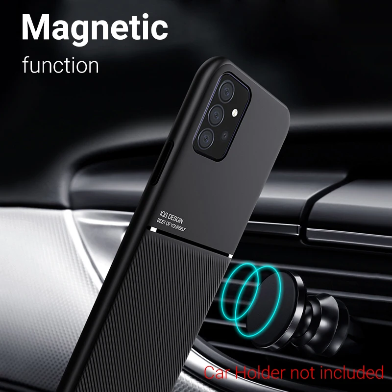 

Magnetic Case For Samsung A51 A71 5G Case Frosted Stripe For Samsung Galaxy A10 A20 A30 A50 A70 A11 A21 A31 Leather Cover Funda