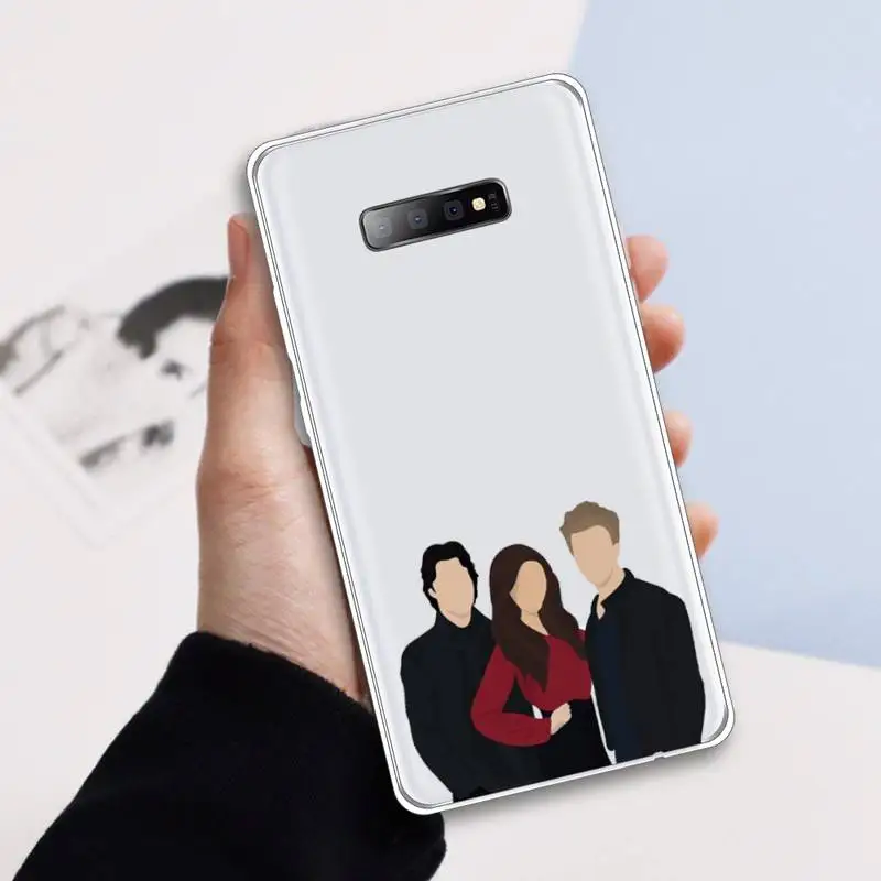 

The Vampire Diaries Phone Case Transparent For Samsung Galaxy A71 A21s S8 S9 S10 plus note 20 ultra