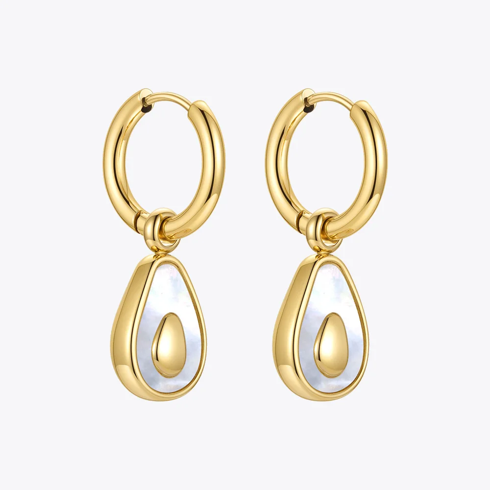 Женские серьги-подвески с фруктами ENFASHION серьги золотого цвета в форме авокадо