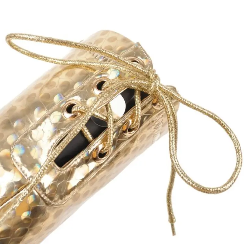 RIZABINA/Дизайнерские брендовые Сапоги выше колена Женская пикантная обувь на