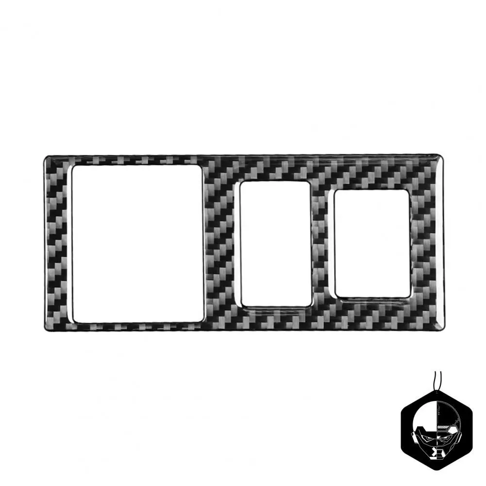 

Frame Sticker Protective Exquisite Craftsmanship Carbon Fiber Headlight Switch Frame Decor Cover for Toyota Tundra 2014-2018