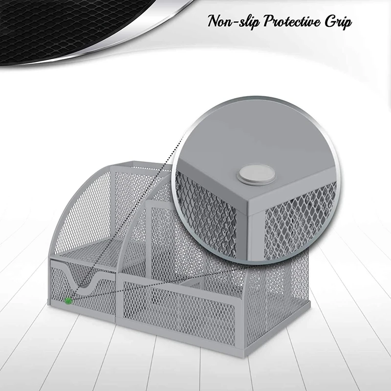 

Desk Organizer for Files Sturdy Desktop Organizer for Home Office School College Dorm Office Supplies