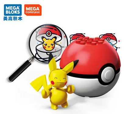 MEGA BLOKS покмон звезда Фея шар серия мелкие частицы строительные блоки игрушки