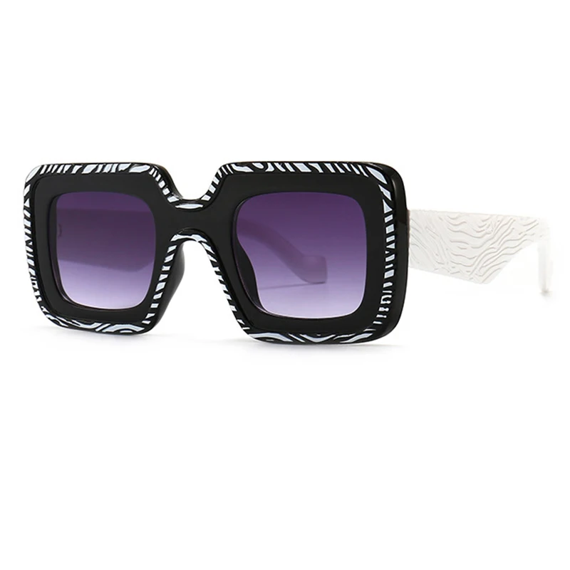 

2021 New Square Women Sunglasses Fashion Brand Designer Vintage Shades Sunglasses Woman Luxury White Glasses UV400