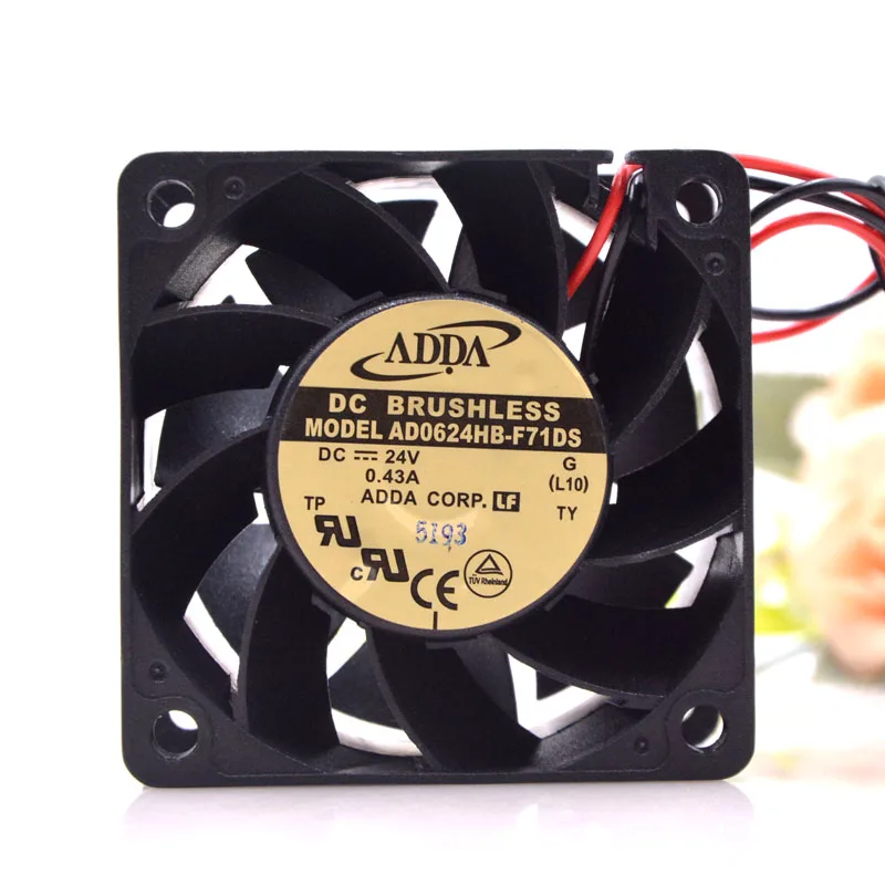 Устройство для охлаждения преобразователя ADDA 24V 0.43A 6038 6 см 1 шт.|Кулеры и системы