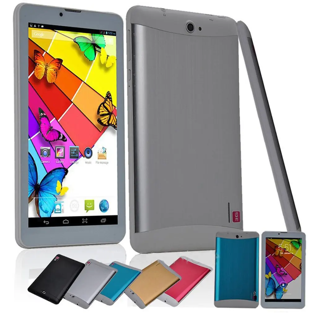 7 &quotмини дешевый планшетный ПК Andriod 4 2 MTK6572 512 MB/8 GB двухъядерный 3g телефонный