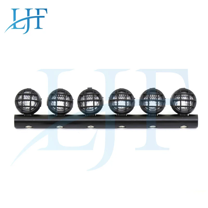 4/6 круглый светодиодный светильник для 1:18/1:24 WPL RC Гусеничный пульт дистанционного