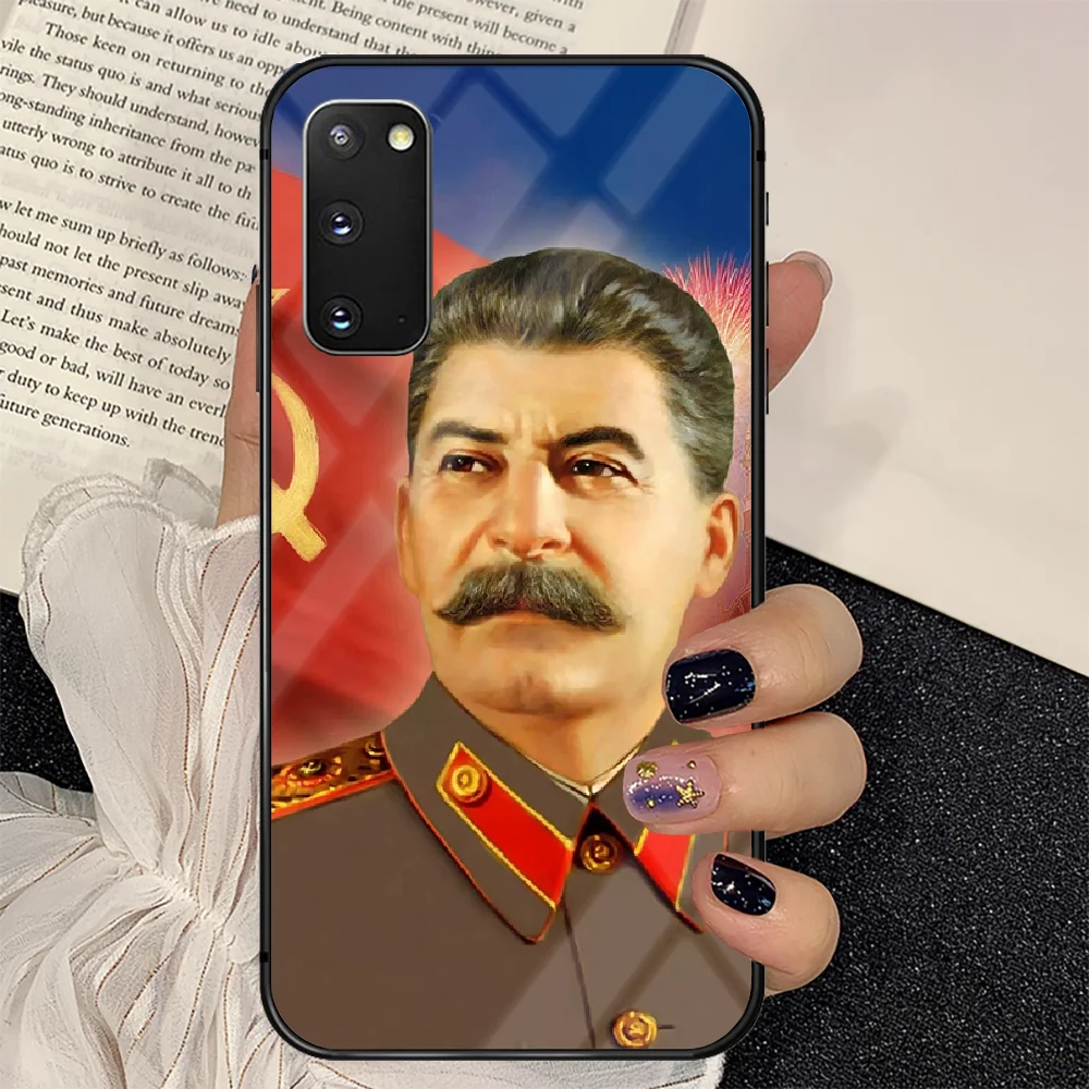 

Soviet Union Leader Stalin Phone Tempered Glass Case Cover for Samsung Galaxy A M 12 20 21 30 31 40 50 51 52 70 71 72 E S Cover