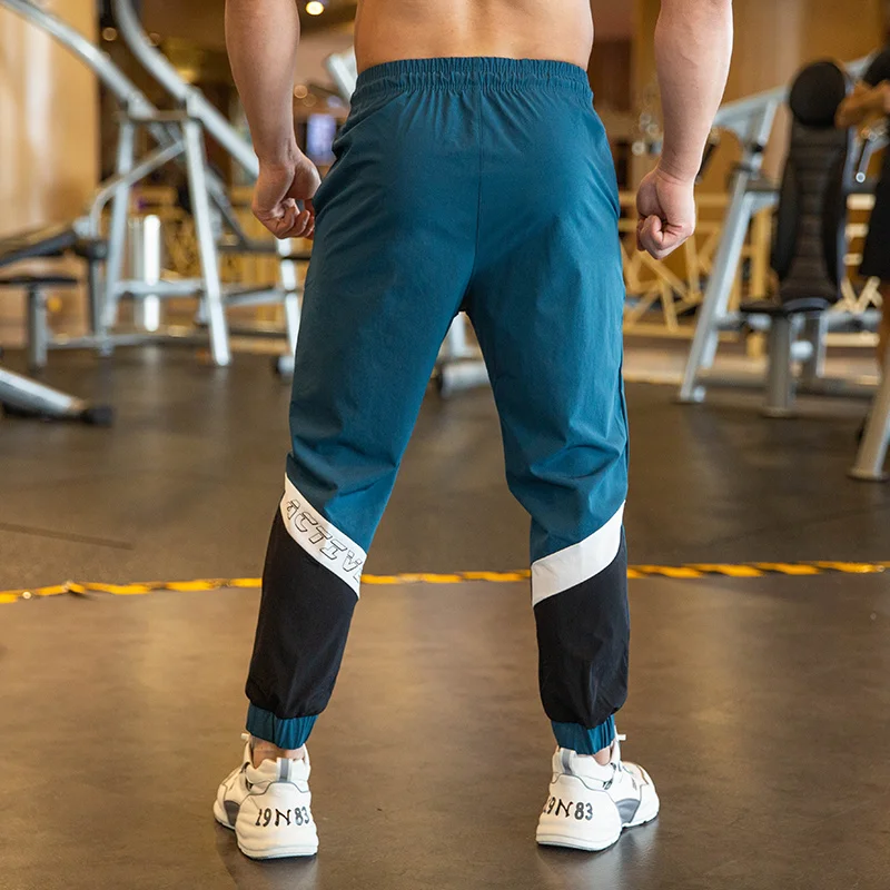 

Spring Autumn Men Running Pants Soccer Training Pants With Pockets Football Pants Jogging Fitness Gym Pants Workout Sport Pants