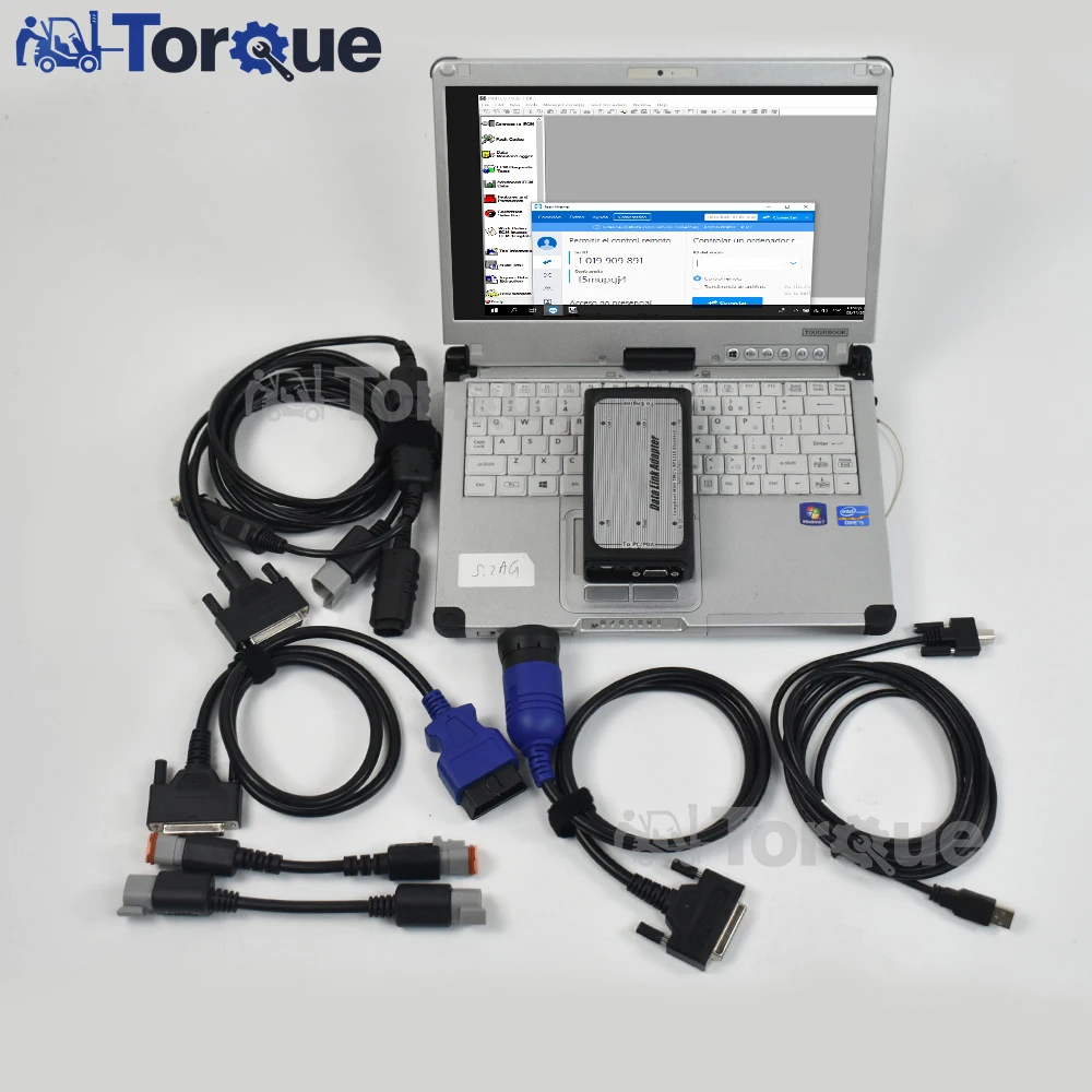 

For INLINE 6 Data Link Adapter Heavy duty diagnostic tool with Cables with 8 Cable INLINE Heavy +Thoughbook CF c2 laptop