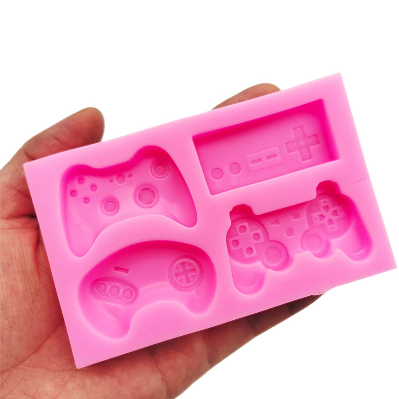 Силиконовая форма для консоли розовый Шоколадный инструмент украшения торта на