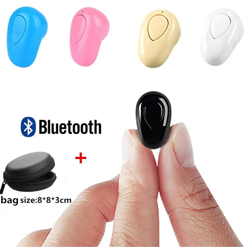 S520 мини беспроводные Bluetooth наушники спортивный динамик гарнитура стерео невидимый наушник с микрофоном для samsung Xiaomi всех телефонов