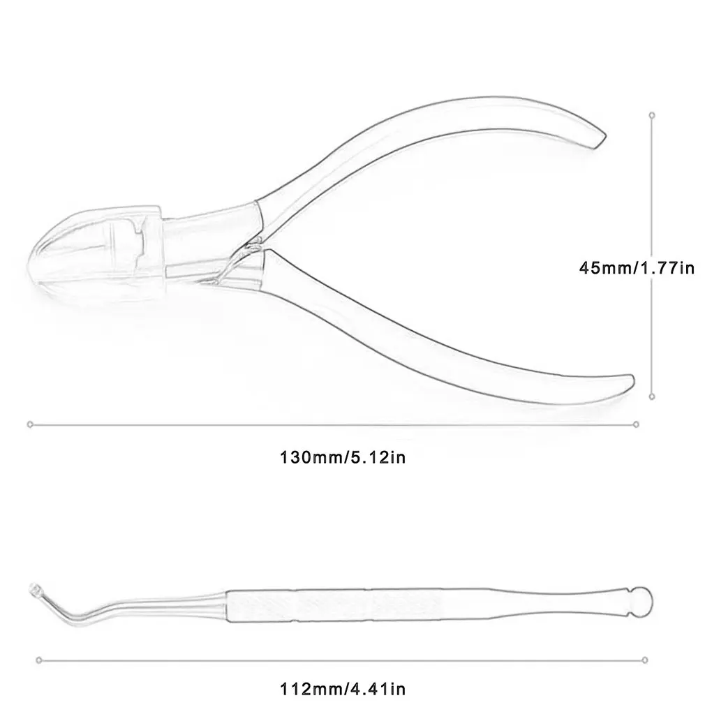 

Sharp Head Design Professional Stainless Steel Nail Clipper Improved Pedicure Tool For Feet And Toes