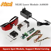 neje a40630 laser module head kit square spot 450nm ttl for profession cnc laser engraver metalstainless steel craving