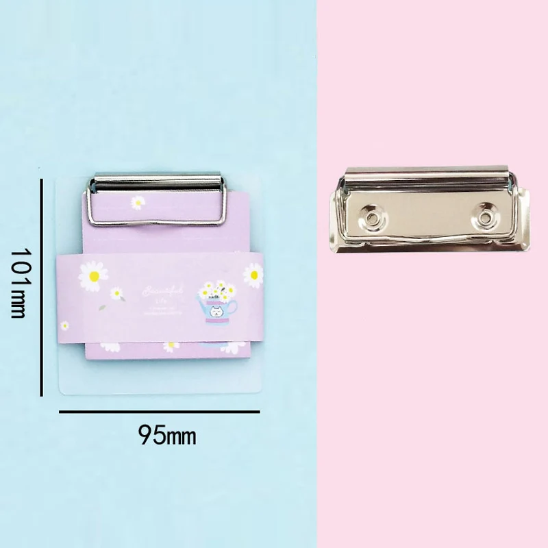 

1PCS Creative Cartoon Note Paper With Board Holder Cute Simple Sticky Notes Students Stationery Children Gifts Office School Sup