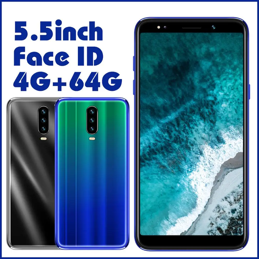Оригинальный смартфон A70 на Android сканер лица экран 5 дюйма 13 МП китайский