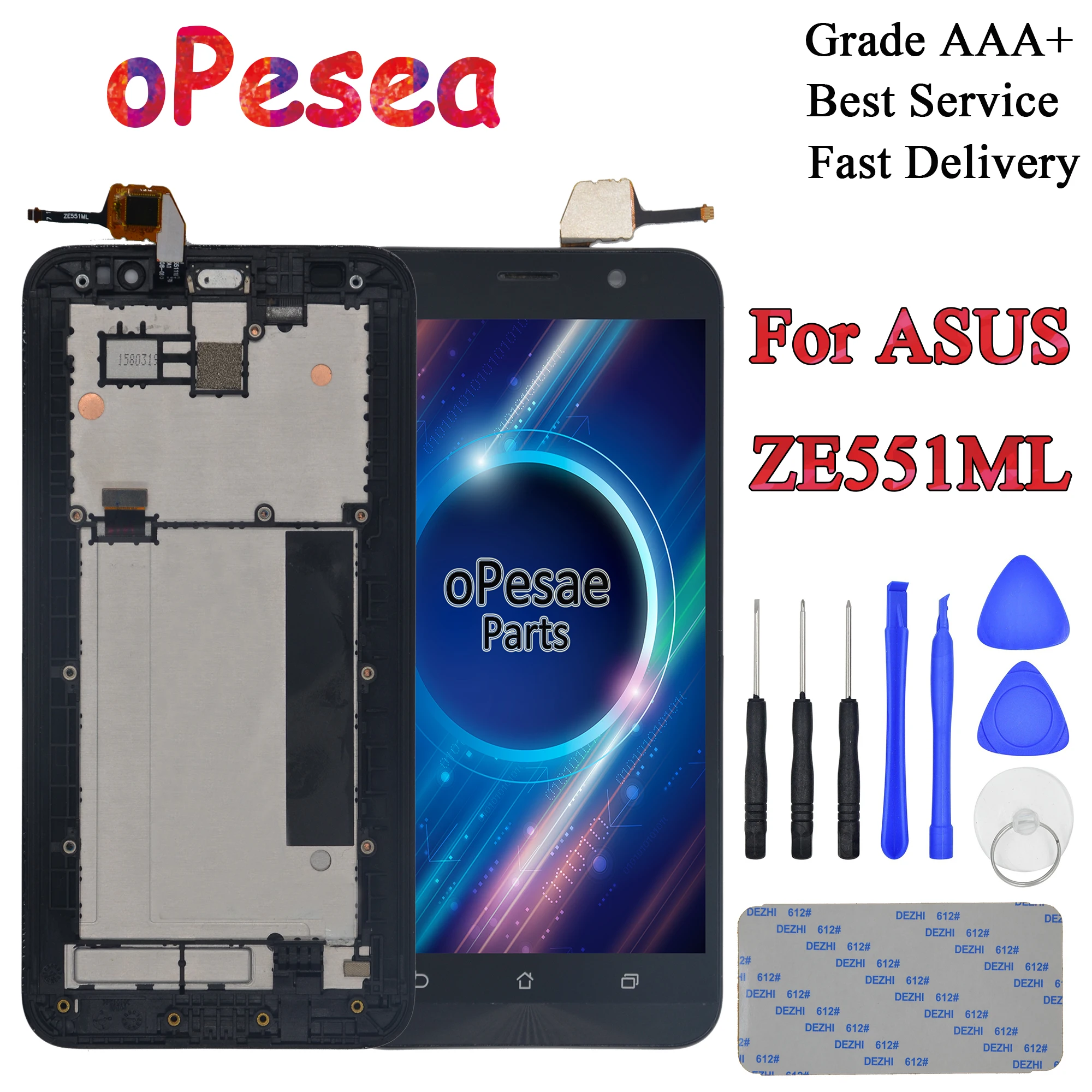 Экран телефона 5 0 ''для ASUS Zenfone 2 ZE551ML Z00AD ЖК-дисплей панель сенсорный экран